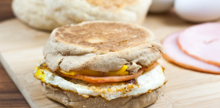 Fast Egg Sandwich