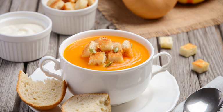 Curried Butternut Squash Bisque