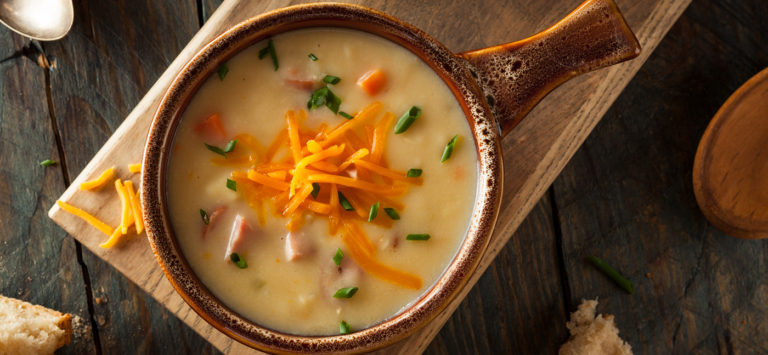 Creamy Potato and Broccoli Cheese Soup
