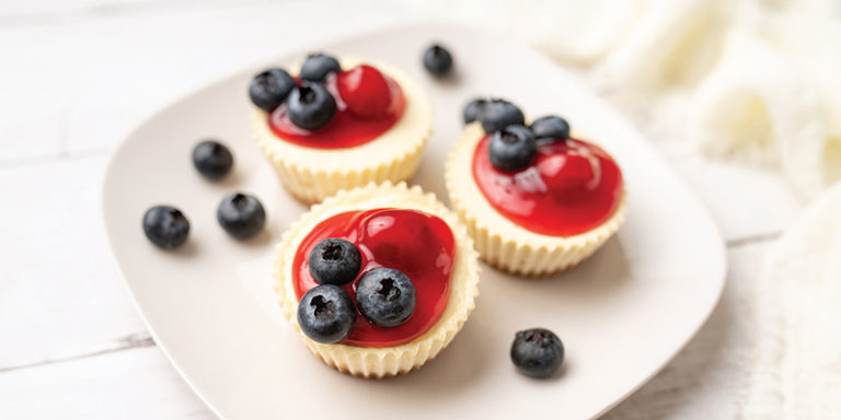 Mini Cheesecakes for Mom