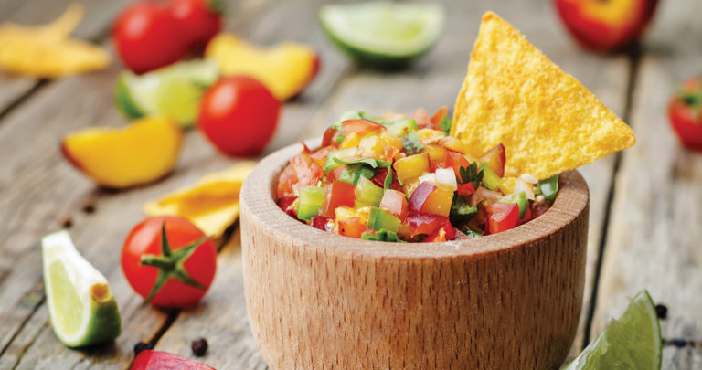 Fresh Peach Salsa