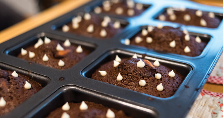 Mini Chocolate Loaf Cakes
