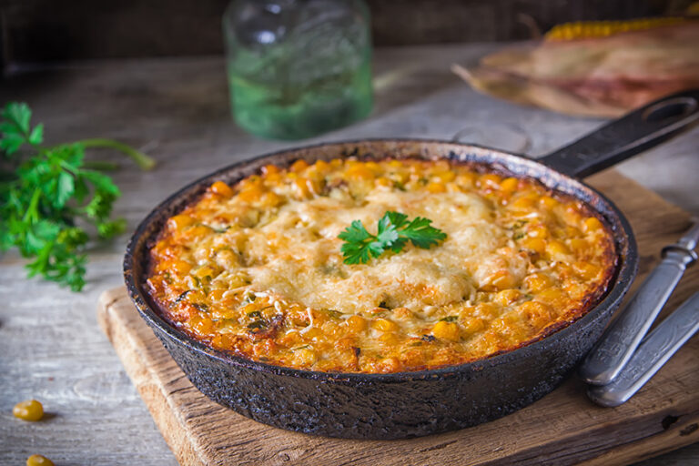 Three Sisters Corn Casserole