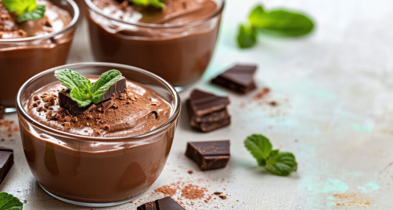 Mint Chocolate Pudding