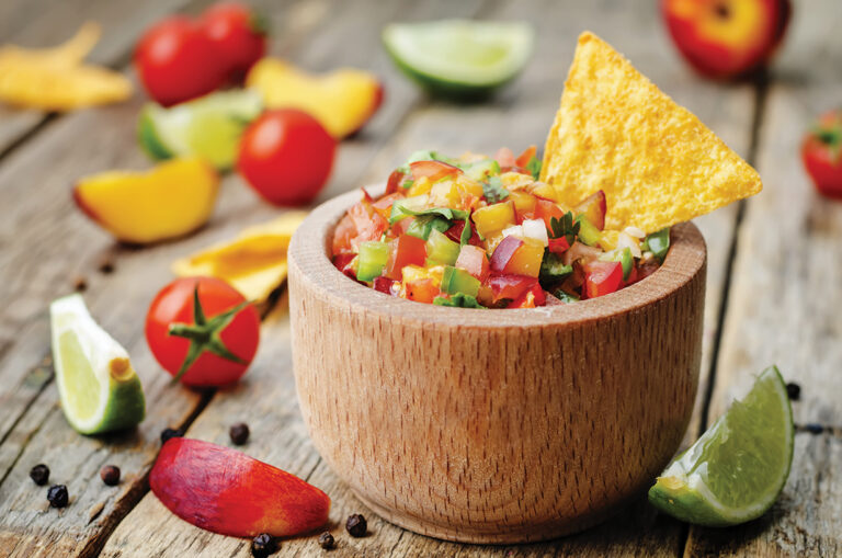 Fresh Peach Salsa