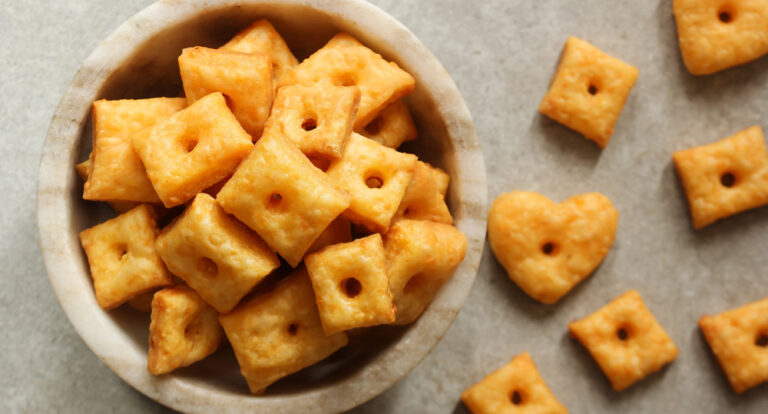 Homemade Cheese Crackers