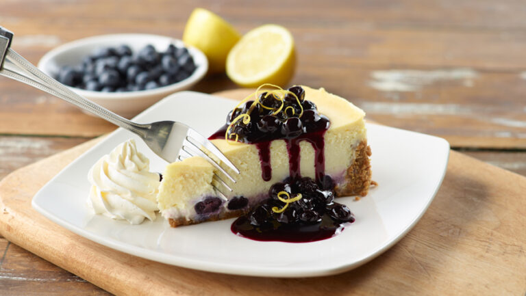 Lemon Blueberry Cheesecake