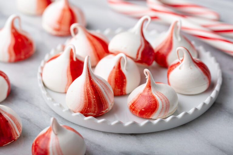 Peppermint Meringues